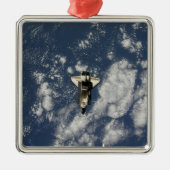 Space Shuttle Endeavour 10 Ornament Aus Metall (Vorne)