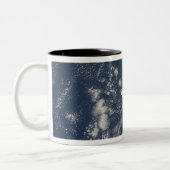 Space Shuttle Endeavour 10 Zweifarbige Tasse (Links)