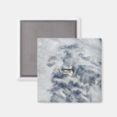 Space Shuttle Endeavour 11 Magnet (Vorderseite/Rückseite)