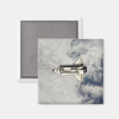 Space Shuttle Endeavour 12 Magnet (Vorderseite/Rückseite)