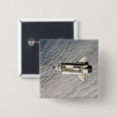 Space Shuttle Endeavour 13 Button (Vorne & Hinten)