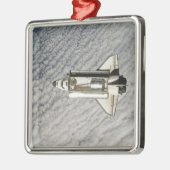 Space Shuttle Endeavour 13 Silbernes Ornament (Links)