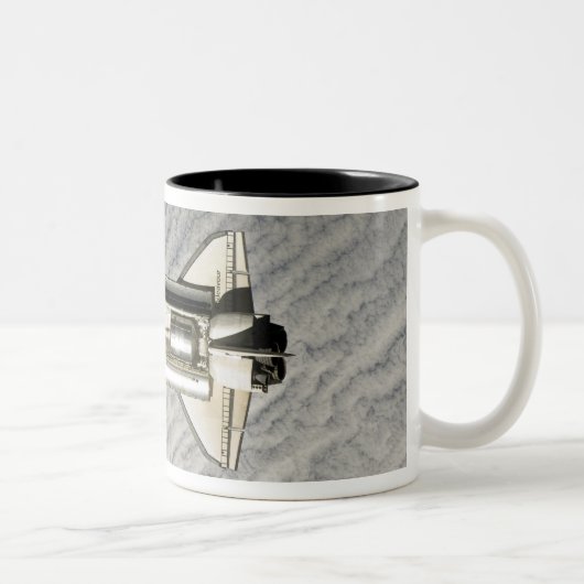 Space Shuttle Endeavour 13 Zweifarbige Tasse (Rechts)