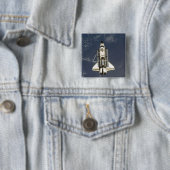 Space Shuttle Endeavour 16 Button (Beispiel)