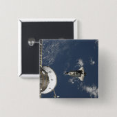 Space Shuttle Endeavour 17 Button (Vorne & Hinten)