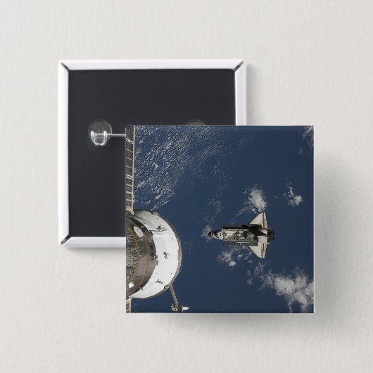 Space Shuttle Endeavour 17 Button (Vorne & Hinten)