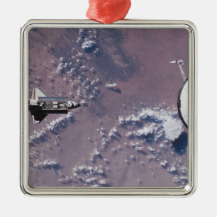 Space Shuttle Endeavour 20 Ornament Aus Metall