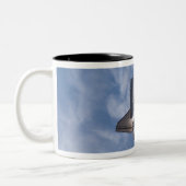 Space Shuttle Endeavour 22 Zweifarbige Tasse (Links)