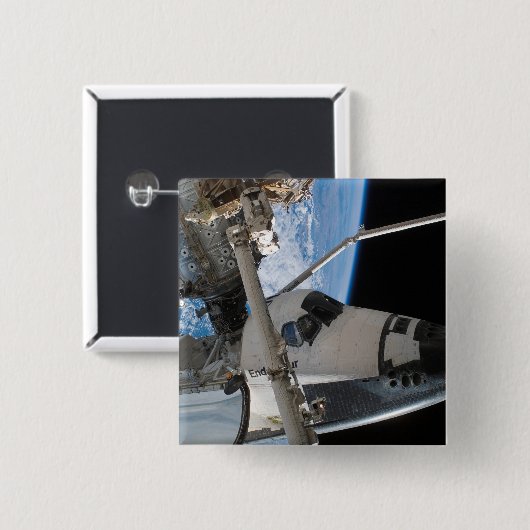 Space Shuttle Endeavour 23 Button (Vorne & Hinten)