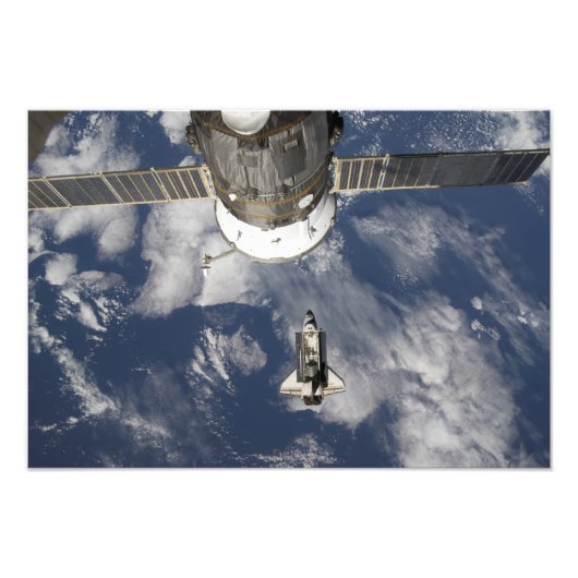 Space Shuttle Endeavour 25 Fotodruck (Vorne)