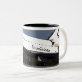 Space Shuttle Endeavour 27 Zweifarbige Tasse (VorderseiteRechts)