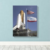 Space Shuttle Endeavour 2 Leinwanddruck (Insitu (Holzboden))
