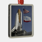 Space Shuttle Endeavour 2 Ornament Aus Metall (Rechts)
