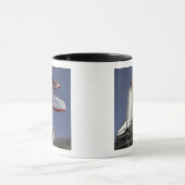 Space Shuttle Endeavour 2 Tasse (Zentrum)