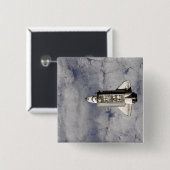 Space Shuttle Endeavour 6 Button (Vorne & Hinten)