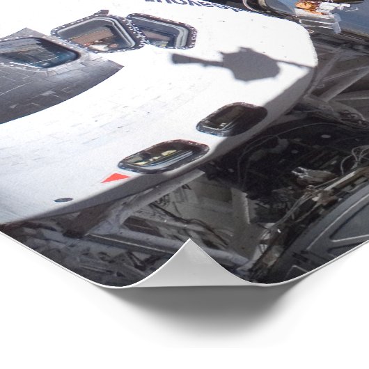 Space Shuttle Endeavour 7 Poster (Ecke)