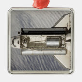 Space Shuttle Endeavour 9 Silbernes Ornament (Vorne)