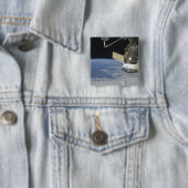 Space Shuttle Endeavour, ein Sojus-Raumschiff Button (Beispiel)