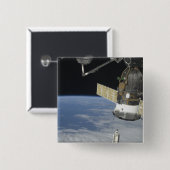 Space Shuttle Endeavour, ein Sojus-Raumschiff Button (Vorne & Hinten)