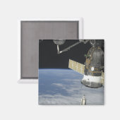 Space Shuttle Endeavour, ein Sojus-Raumschiff Magnet (Vorderseite/Rückseite)