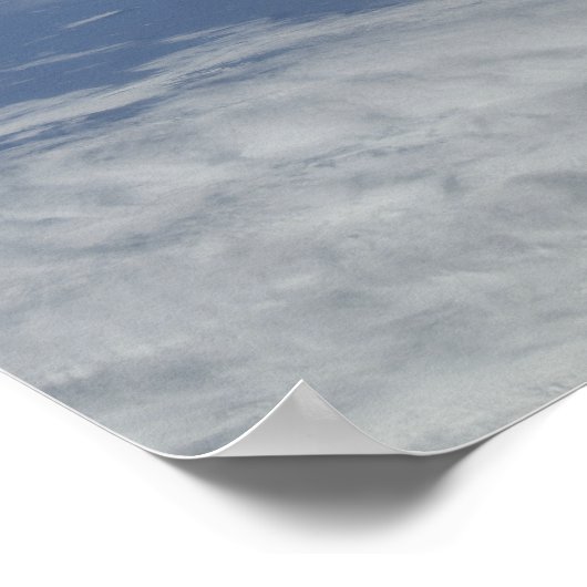 Space Shuttle Endeavour, ein Sojus-Raumschiff Poster (Ecke)