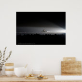 Space Shuttle Endeavour Final Landing Poster Print (Küche)