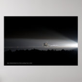 Space Shuttle Endeavour Final Landing Poster Print (Vorne)