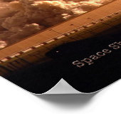 Space Shuttle Endeavour Final Launch Poster Print (Ecke)
