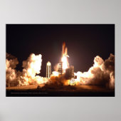 Space Shuttle Endeavour Final Launch Poster Print (Vorne)