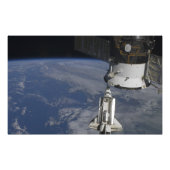 Space Shuttle Endeavour Fotodruck (Vorne)