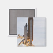 Space Shuttle Endeavour hebt 2 Magnet (Vorderseite/Rückseite)