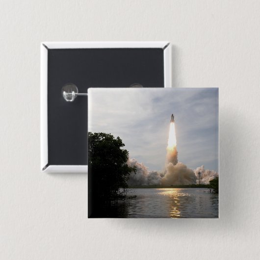 Space Shuttle Endeavour hebt 4 Button (Vorne & Hinten)