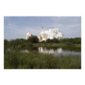 Space Shuttle Endeavour hebt 4 Fotodruck (Vorne)