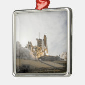 Space Shuttle Endeavour hebt 5 Ornament Aus Metall (Links)