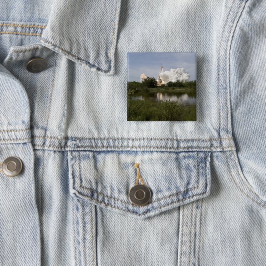 Space Shuttle Endeavour hebt 6 Button (Beispiel)