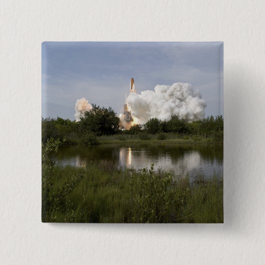 Space Shuttle Endeavour hebt 6 Button (Vorderseite)