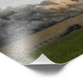 Space Shuttle Endeavour hebt 6 Fotodruck (Ecke)