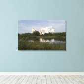 Space Shuttle Endeavour hebt 6 Leinwanddruck (Insitu (Holzboden))