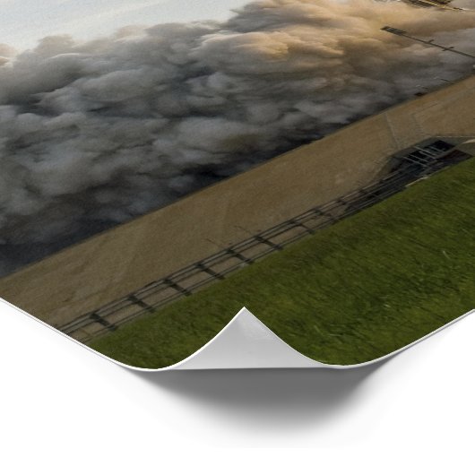 Space Shuttle Endeavour hebt 6 Poster (Ecke)