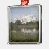 Space Shuttle Endeavour hebt 6 Silbernes Ornament (Links)