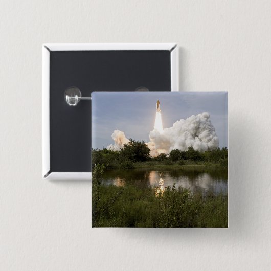 Space Shuttle Endeavour hebt 7 Button (Vorne & Hinten)