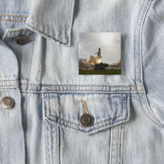 Space Shuttle Endeavour hebt 8 Button (Beispiel)