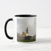 Space Shuttle Endeavour hebt 8 Tasse (Links)