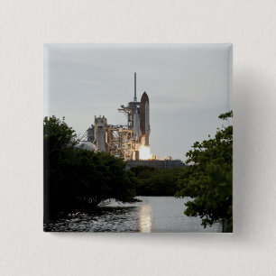 Space Shuttle Endeavour hebt ab Button