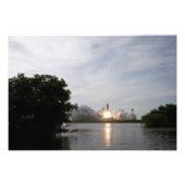 Space Shuttle Endeavour hebt ab Fotodruck (Vorne)