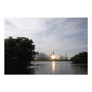 Space Shuttle Endeavour hebt ab Fotodruck