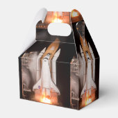 Space Shuttle Endeavour hebt ab Geschenkschachtel (Rückseite)