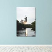 Space Shuttle Endeavour hebt ab Leinwanddruck (Insitu (Holzboden))