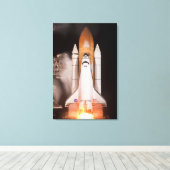 Space Shuttle Endeavour hebt ab Leinwanddruck (Insitu (Holzboden))