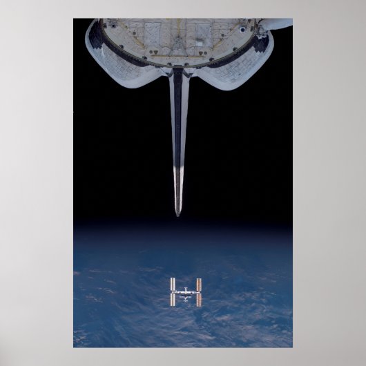 Space Shuttle Endeavour & ISS (STS-118) Poster (Vorne)